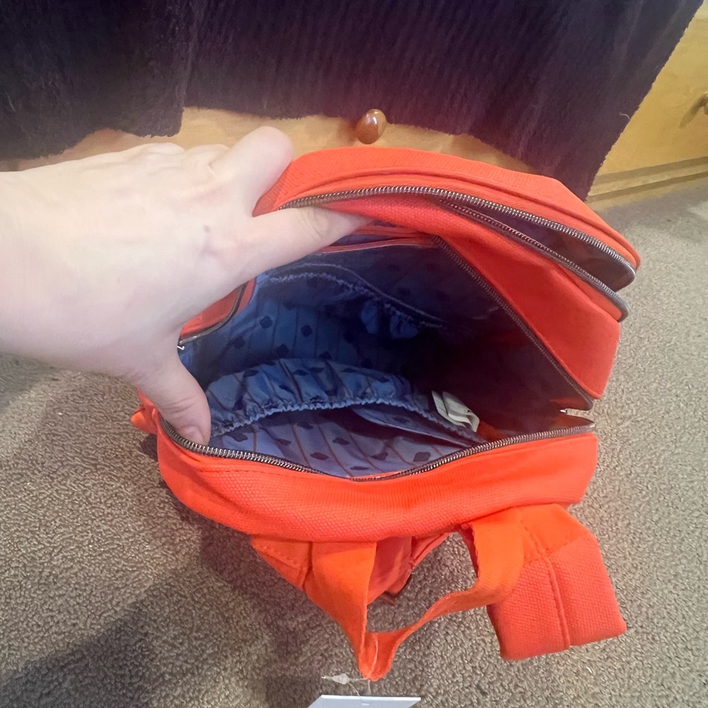 LUG Volley Mini Matte Luxe VL Backpack - Papaya NWT (with very minor defects) - Picture 9 of 15